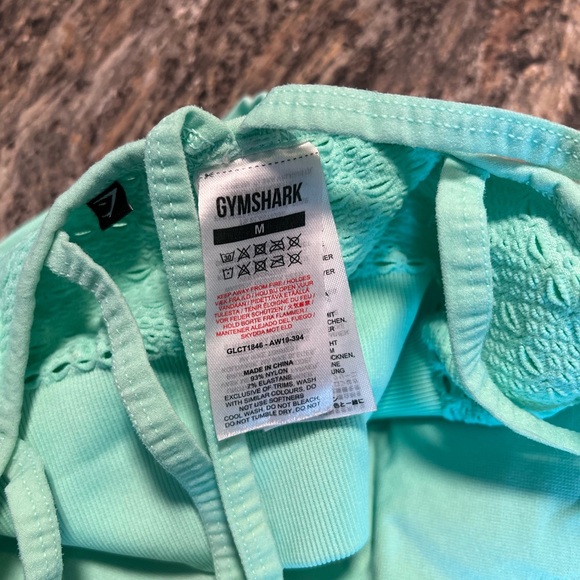 Gymshark Mint Green Sports Bra - Picture 2 of 3